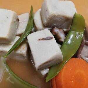 乾物は栄養の宝庫！椎茸と高野豆腐の炊き合わせ